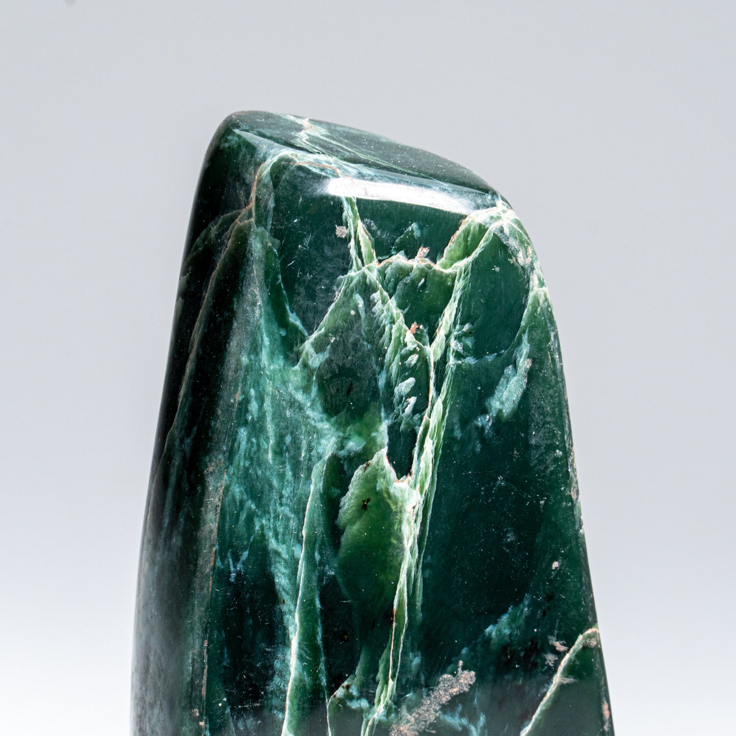 Polished Nephrite Jade Freeform from Pakistan (376.8 grams)